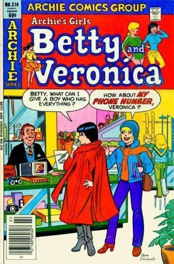 Archie's Girls Betty and Veronica 314