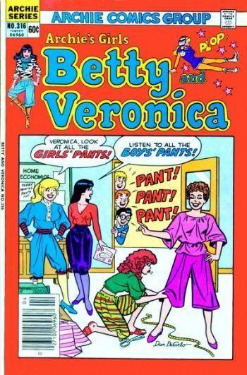 Archie's Girls Betty and Veronica 316