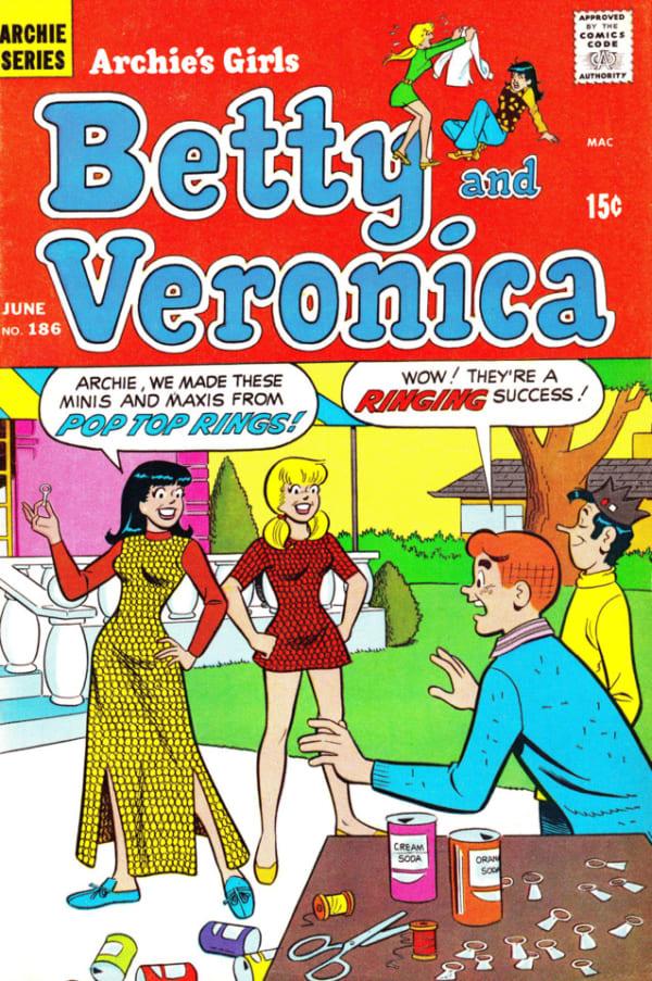 Archie's Girls Betty and Veronica 186