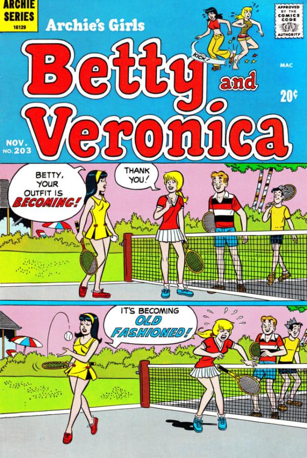 Archie's Girls Betty and Veronica 203