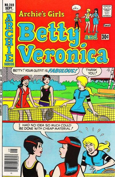 Archie's Girls Betty and Veronica 249