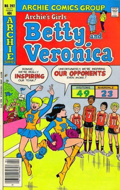 Archie's Girls Betty and Veronica 292