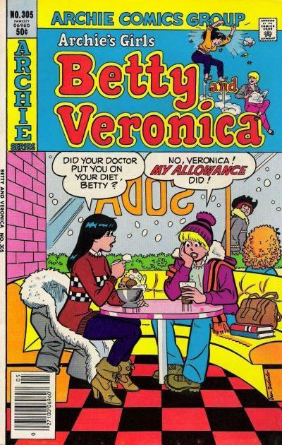 Archie's Girls Betty and Veronica 305