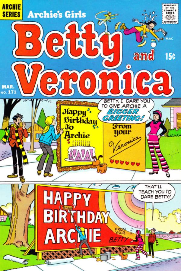 Archie's Girls Betty and Veronica 171
