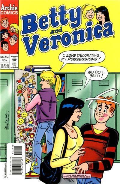 Betty and Veronica #153 cover