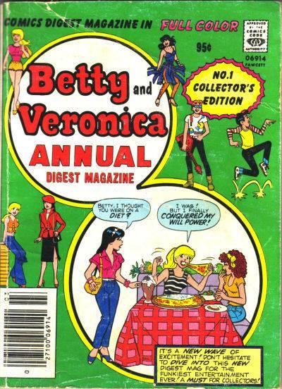 Betty and Veronica Digest Magazine cover — © Archie Comics