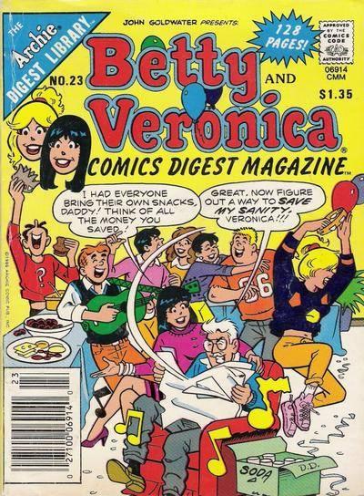 Betty and Veronica Digest Magazine #23
