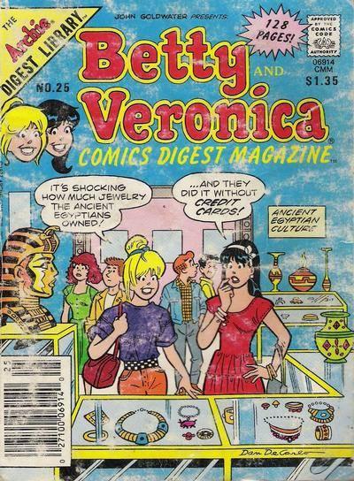 Betty and Veronica Digest Magazine #25