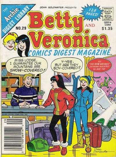 Betty and Veronica Digest Magazine #29