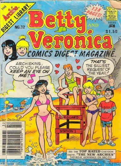 Betty and Veronica Digest Magazine #32