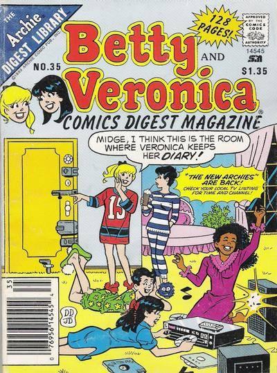 Betty and Veronica Digest Magazine #35