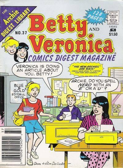 Betty and Veronica Digest Magazine #37