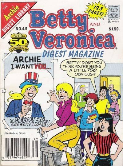 Betty and Veronica Digest Magazine #49