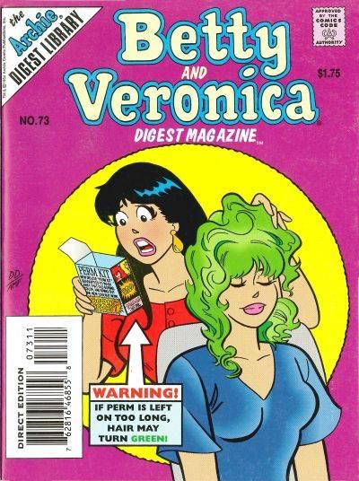 Betty and Veronica Digest Magazine #73