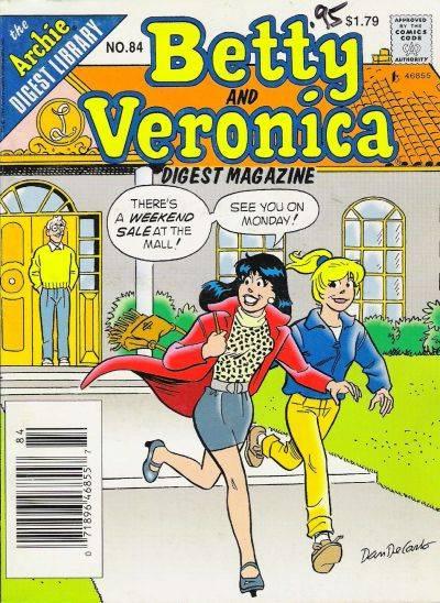 Betty and Veronica Digest Magazine #84