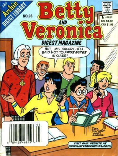 Betty and Veronica Digest Magazine #93