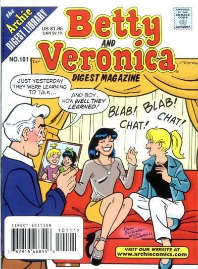 Betty and Veronica Digest Magazine 101