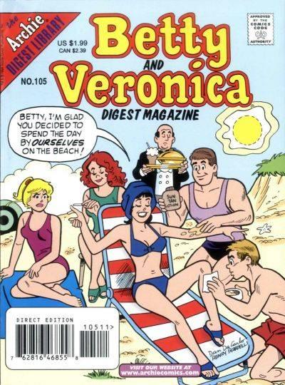 Betty and Veronica Digest Magazine 105