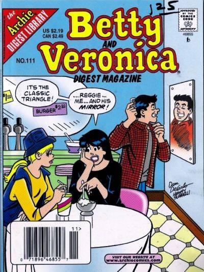 Betty and Veronica Digest Magazine 111