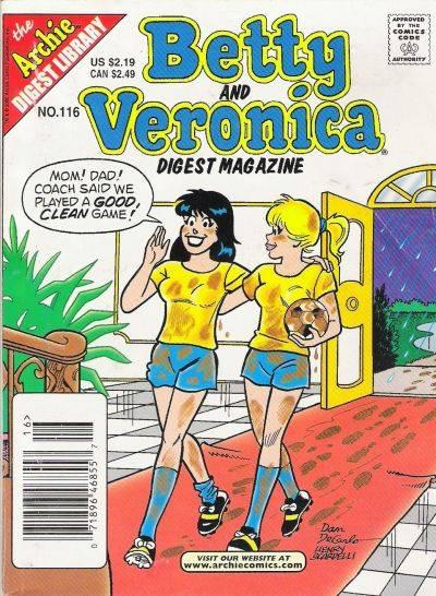 Betty and Veronica Digest Magazine 116