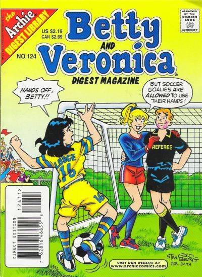 Betty and Veronica Digest Magazine 124