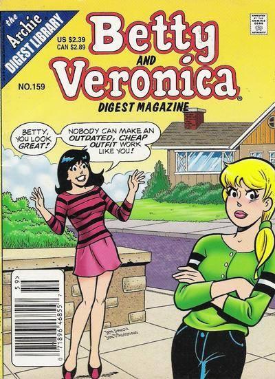 Betty and Veronica Digest Magazine 159