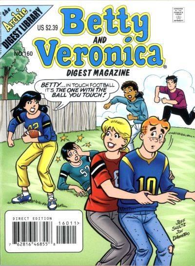 Betty and Veronica Digest Magazine 160