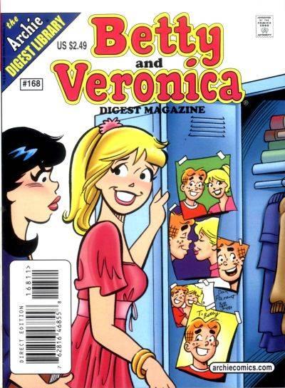 Betty and Veronica Digest Magazine 168