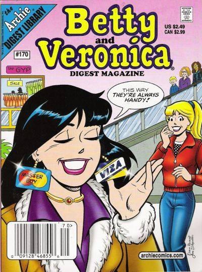 Betty and Veronica Digest Magazine 170
