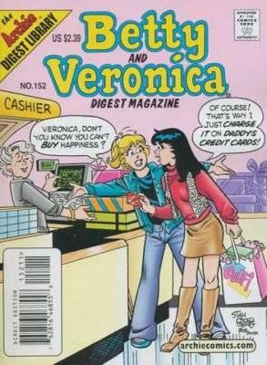 Betty and Veronica Digest Magazine 152
