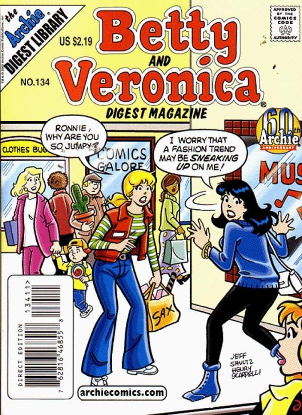 Betty and Veronica Digest Magazine 134