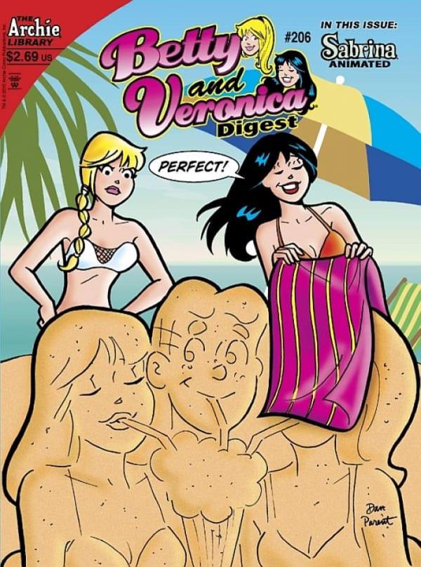 Betty and Veronica Digest Magazine 206