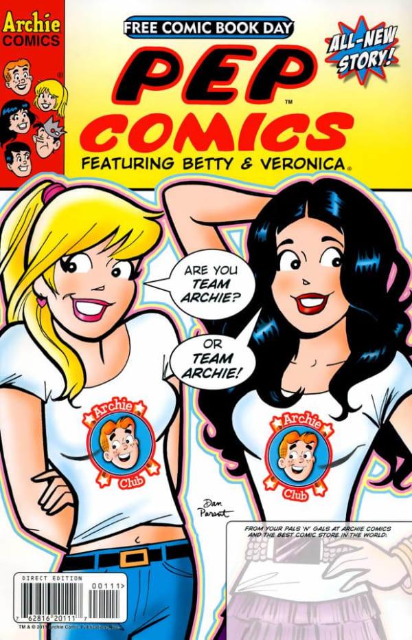 Pep Comics Featuring Betty and Veronica, Free Comic Book Day Edition