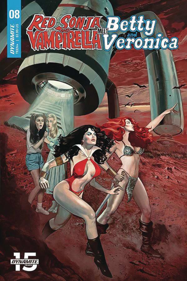 Red Sonja and Vampirella Meet Betty and Veronica #8 cover
