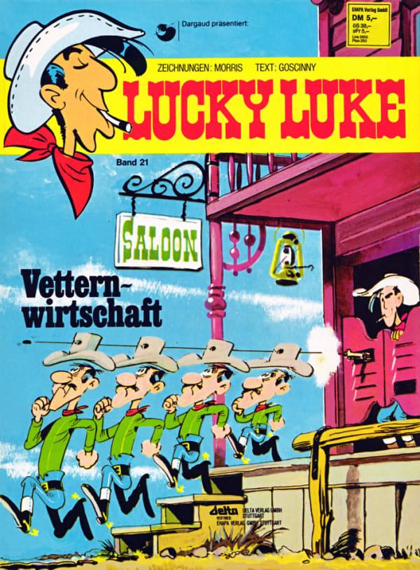 Lucky Luke #21 cover