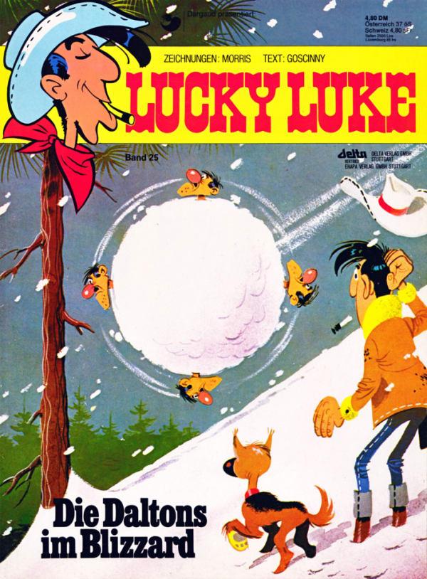 Lucky Luke #25 cover