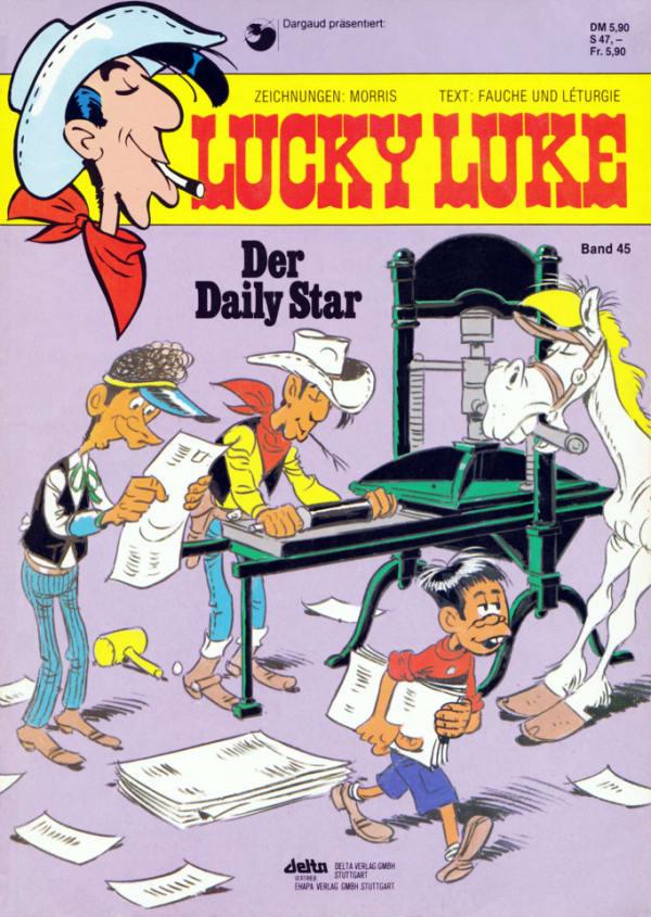Lucky Luke #45 cover