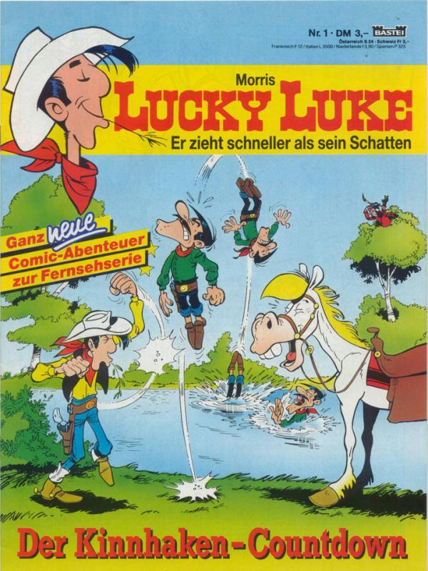 Lucky Luke cover — © Bastei Verlag