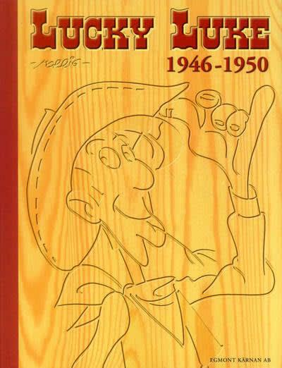 Lucky Luke: Den kompletta samlingen cover — © Egmont Comics