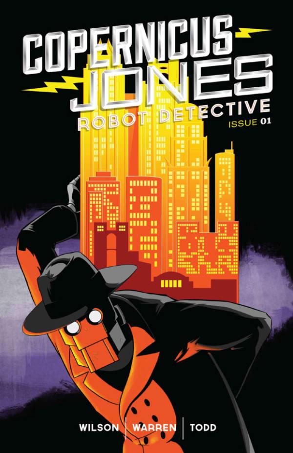 Copernicus Jones: Robot Detective cover — © MonkeyBrain Comics