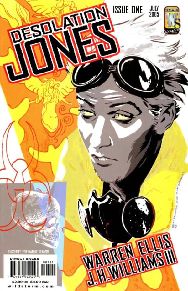 Desolation Jones cover — © DC Comics