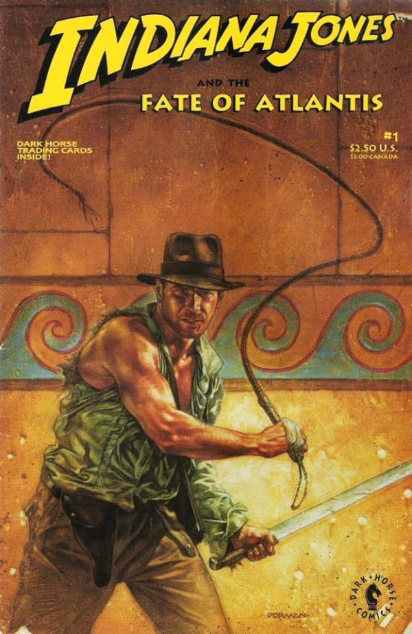 Indiana Jones and the Fate of Atlantis #1 cover