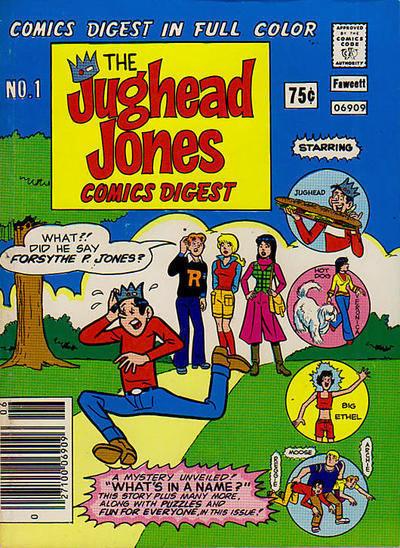 Jughead Jones Comics Digest #1