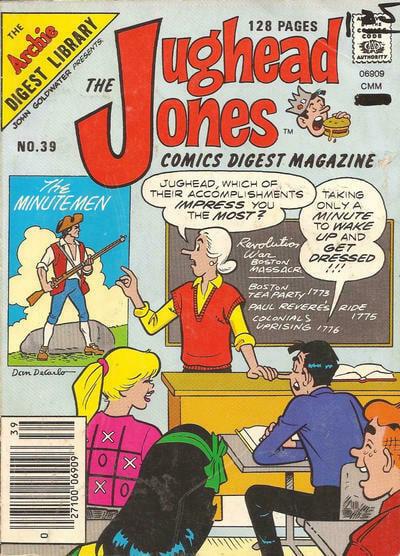 Jughead Jones Comics Digest #39