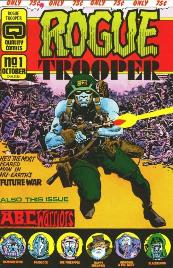 Rogue Trooper cover — © Quality Communications