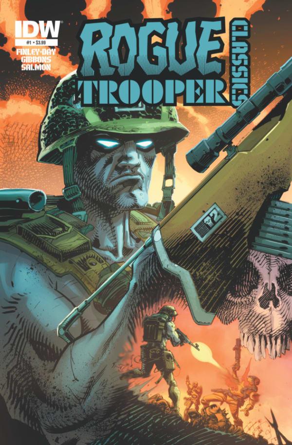 Rogue Trooper Classics cover — © IDW Publishing