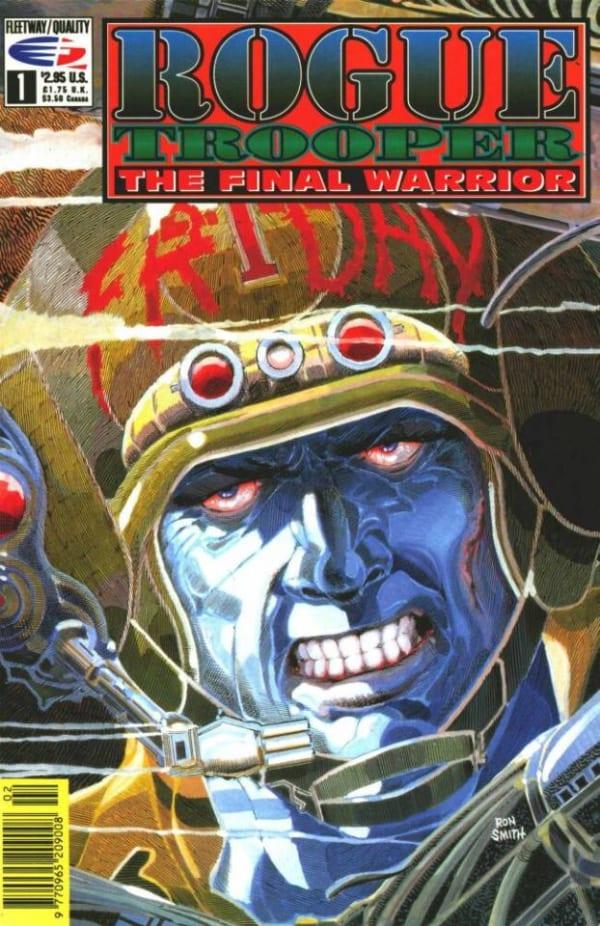 Rogue Trooper the Final Warrior cover — © Fleetway Quality