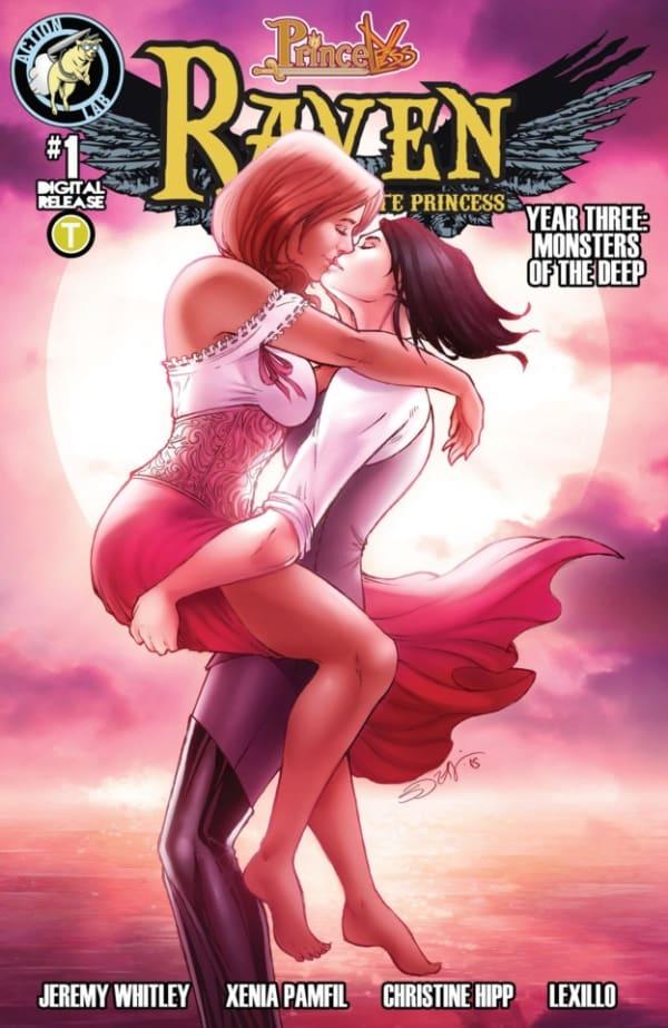 Princeless: Raven the Pirate Princess: Year Three cover — © Action Lab