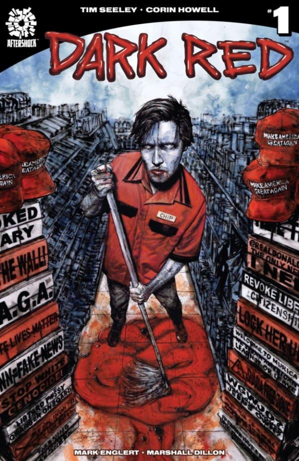 Dark Red cover — © Aftershock Comics