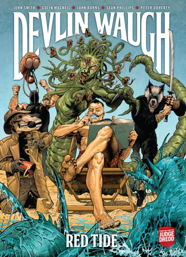 Devlin Waugh: Red Tide #1 cover